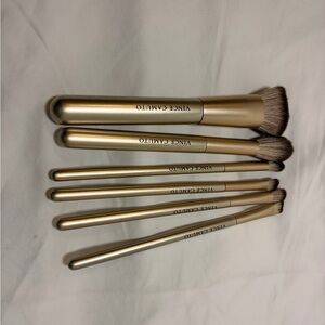 Vince Camuto Metallic Gold 6-Piece Makeup Brush Set